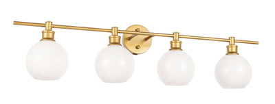 product image for Collier 4 Light Bath Sconces Living District Ld2322Bk 70 98