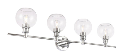 product image for Collier 4 Light Bath Sconces Living District Ld2322Bk 29 1