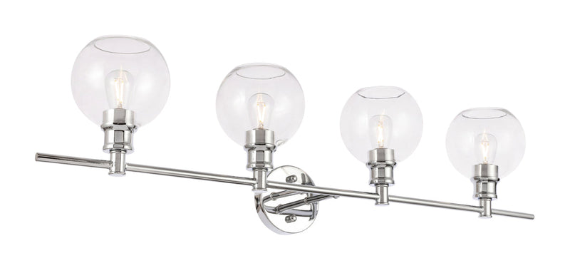 media image for Collier 4 Light Bath Sconces Living District Ld2322Bk 29 244