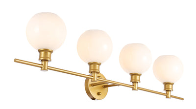 product image for Collier 4 Light Bath Sconces Living District Ld2322Bk 40 36