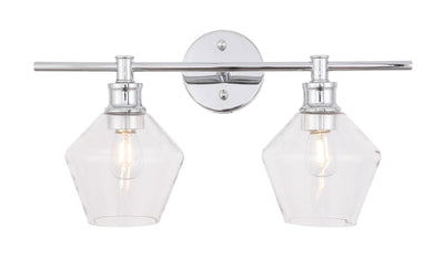 product image for Gene 2 Light Bath Sconces Living District Ld2312Bk 53 98