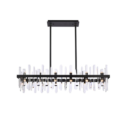 product image for Serena 24 Light Chandelier Elegant Lighting 2200G42Bk 1 14