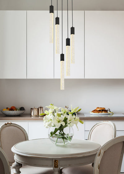 product image for Weston 5 Light Pendant Elegant Lighting 2066D16Bk 67 94