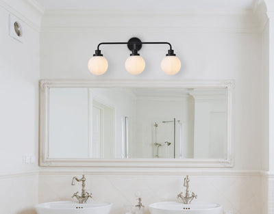 product image for Hanson 3 Light Bath Sconces Living District Ld7034W28Bk 40 15