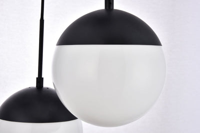 product image for Eclipse 3 Light Pendant Living District Ld6122Bk 26 42