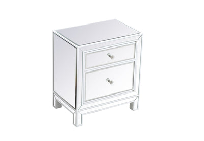 product image for Reflexion Nightstand Elegant Decor Mf72035Wh 19 83