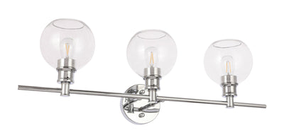 product image for Collier 3 Light Bath Sconces Living District Ld2318Bk 17 68