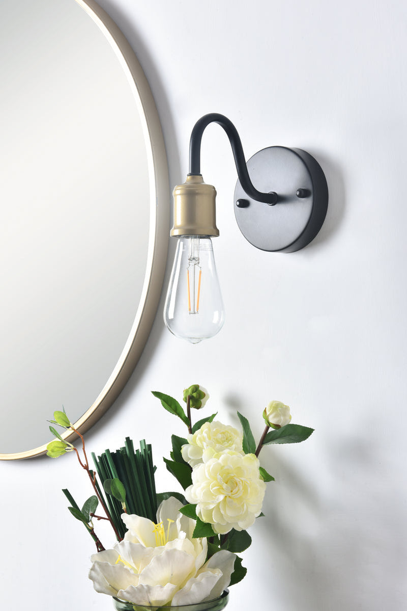 media image for Serif Bath Sconces Living District Ld4028W5Bk 32 212