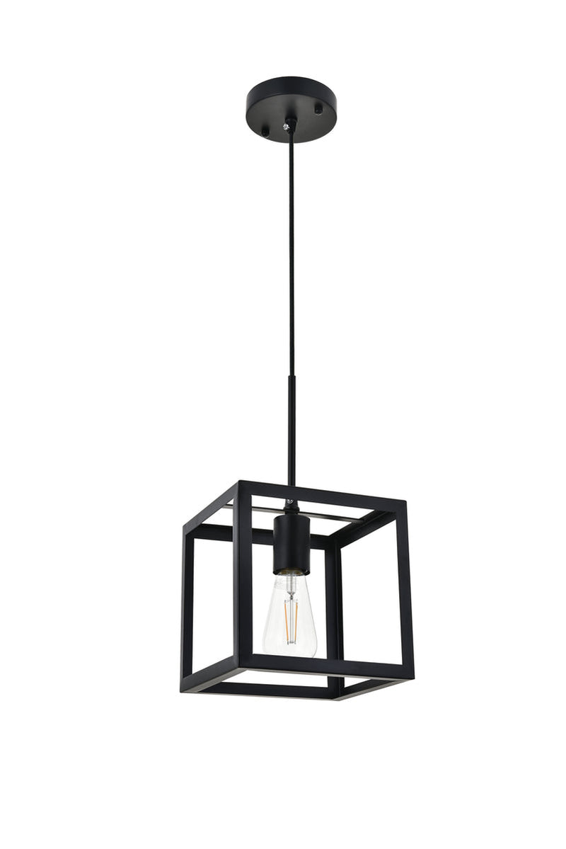 media image for Resolute Pendant Living District Ld4063D8Bk 13 238