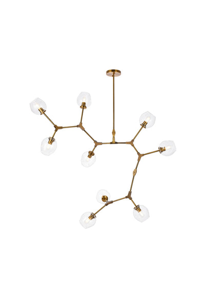 product image for Cavoli 9 Light Chandelier Elegant Lighting 1712G79Bk 2 17