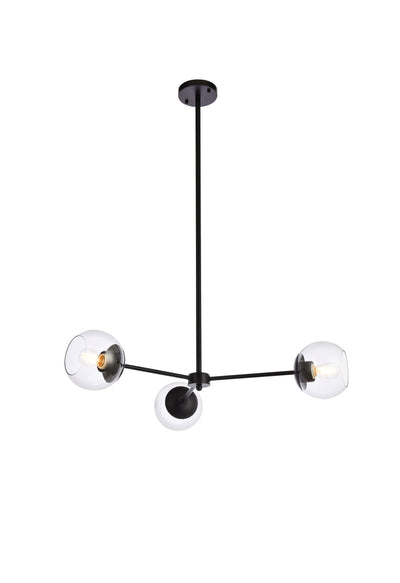 product image for Briggs 3 Light Pendant Living District Ld646D32Bk 1 44