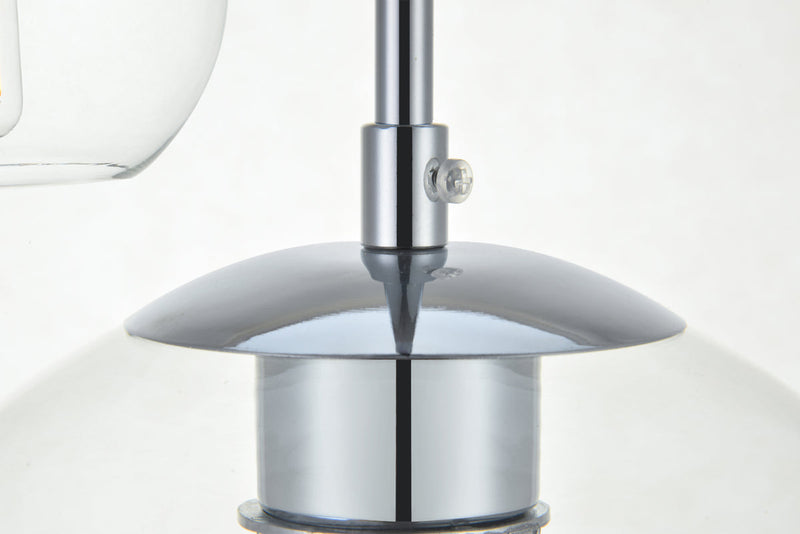 media image for Baxter 3 Light Pendant Living District Ld2208Bk 82 213