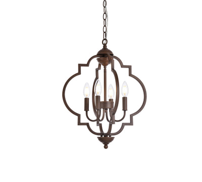 product image for Sandara 4 Light Pendant Living District Ld7064D16Bk 9 50