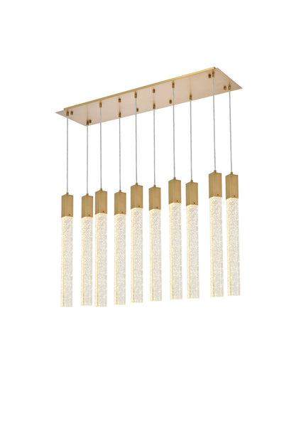 product image for Weston 10 Light Pendant Elegant Lighting 2066D42Bk 3 24