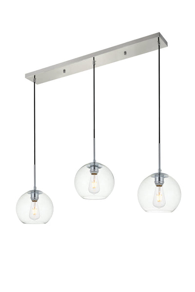 product image for Baxter 3 Light Pendant Living District Ld2208Bk 33 84