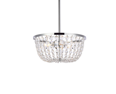 product image for Gianna 3 Light Pendant Elegant Lighting 1114D10Bk 12 71