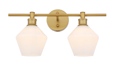 product image for Gene 2 Light Bath Sconces Living District Ld2312Bk 64 61