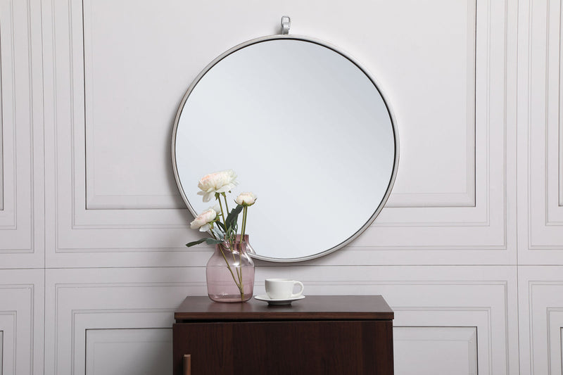 media image for Rowan Vanity Mirror Elegant Decor Mr4718Bk 57 298