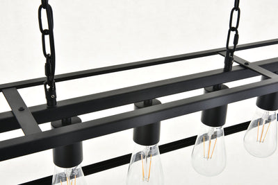 product image for Resolute 5 Light Pendant Living District Ld4061D38Bk 23 71