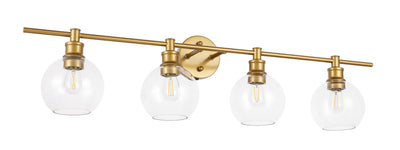 product image for Collier 4 Light Bath Sconces Living District Ld2322Bk 69 20