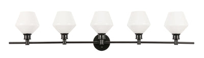 product image for Gene 5 Light Bath Sconces Living District Ld2324Bk 8 71