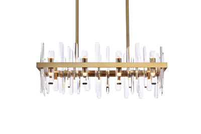 product image for Serena 16 Light Chandelier Elegant Lighting 2200G30Bk 12 42