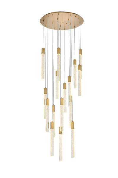 product image for Weston 16 Light Pendant Elegant Lighting 2066G30Bk 12 88