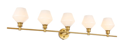 product image for Gene 5 Light Bath Sconces Living District Ld2324Bk 16 42