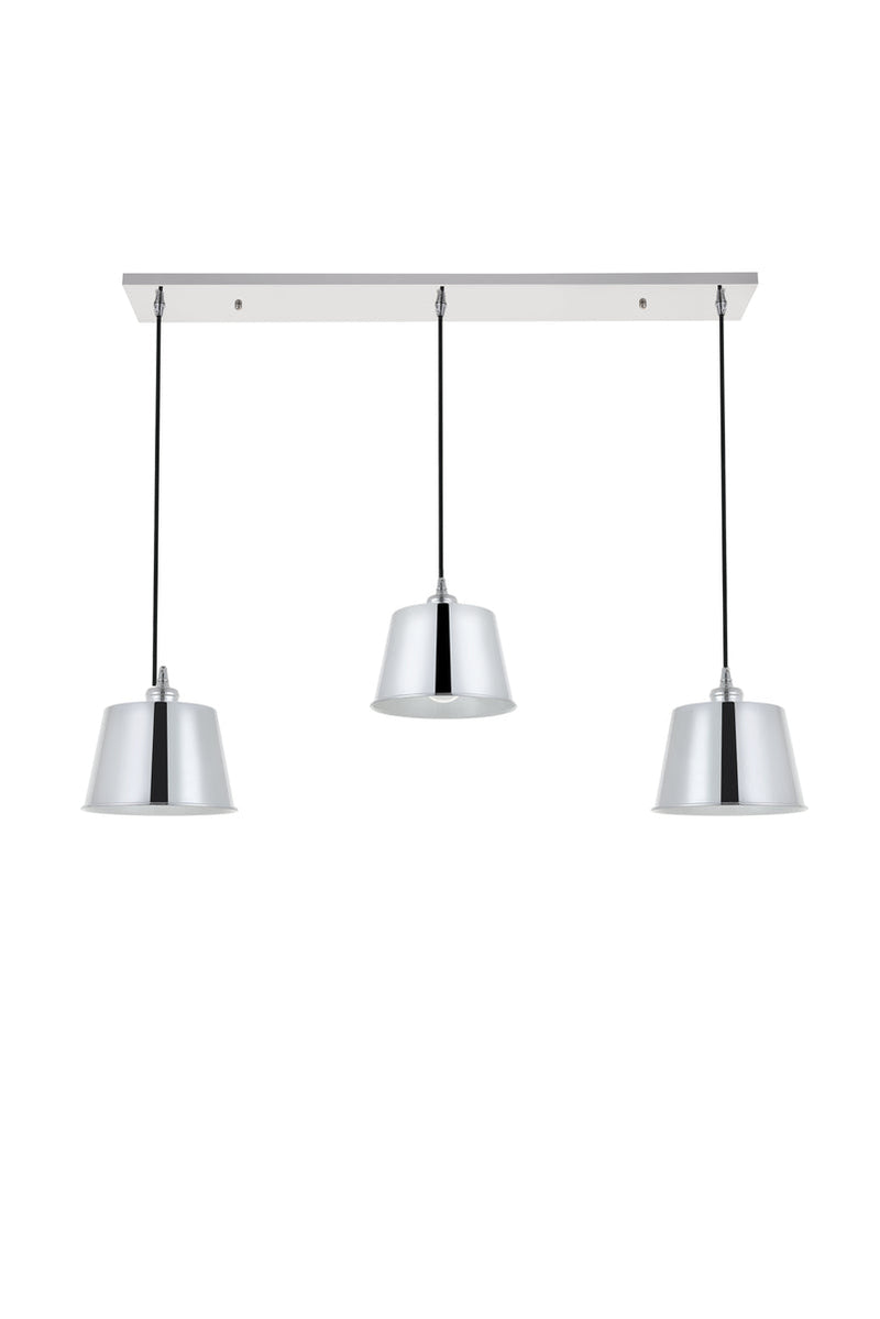 media image for Nota 3 Light Pendant Living District Ld4057D40Bk 14 214