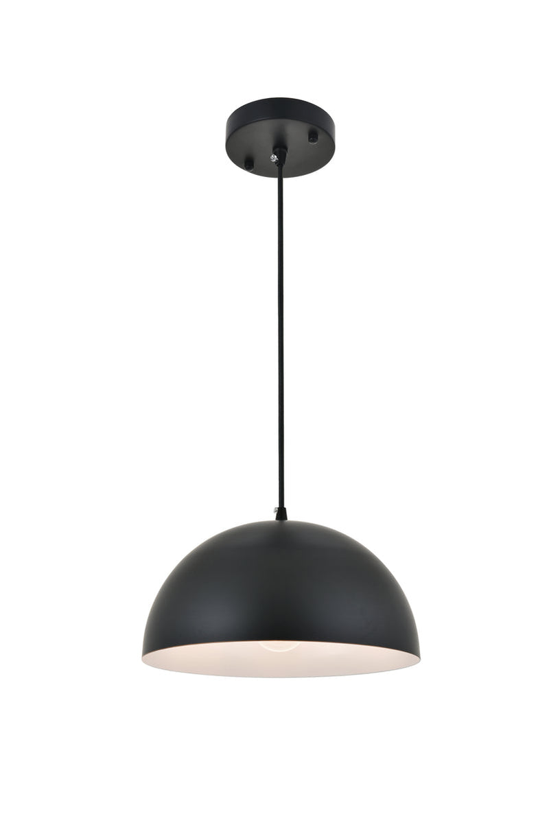 media image for Forte Pendant Living District Ld4022D12Bk 13 255