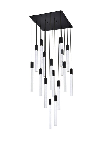 product image for Weston 16 Light Pendant Elegant Lighting 2066G30Bk 31 3