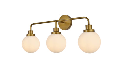 product image for Hanson 3 Light Bath Sconces Living District Ld7034W28Bk 13 78