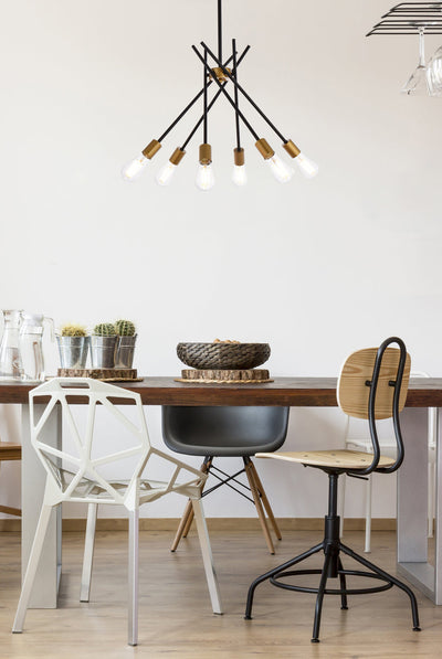 product image for Lucca 6 Light Pendant Living District Ld640D23Bk 20 80