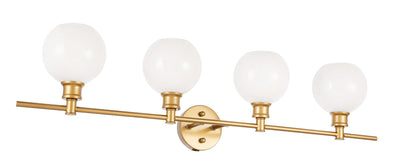 product image for Collier 4 Light Bath Sconces Living District Ld2322Bk 22 68