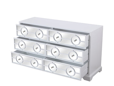 product image for Modern Cabinet Elegant Furniture Lighting Mf81017Wh 16 92