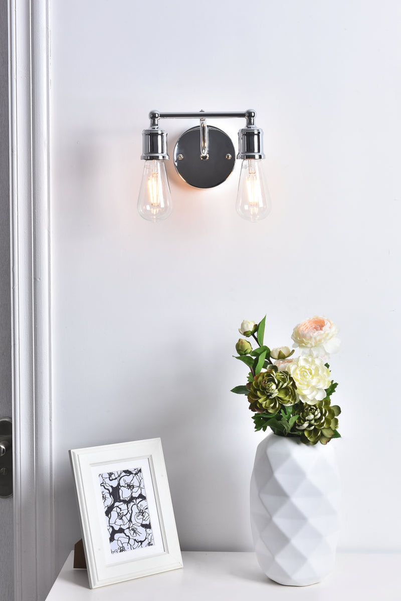 media image for Serif 2 Light Bath Sconces Living District Ld4028W9Bk 39 231