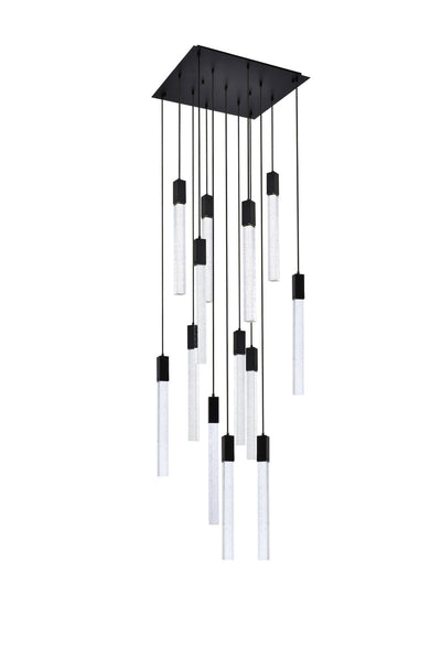 product image for Weston 13 Light Pendant Elegant Lighting 2066G26Bk 31 96