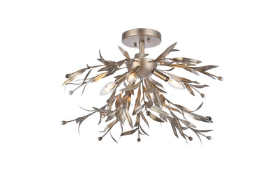 product image for Priscilla 4 Light Flush Mount Living District Ld810F19Bk 12 60