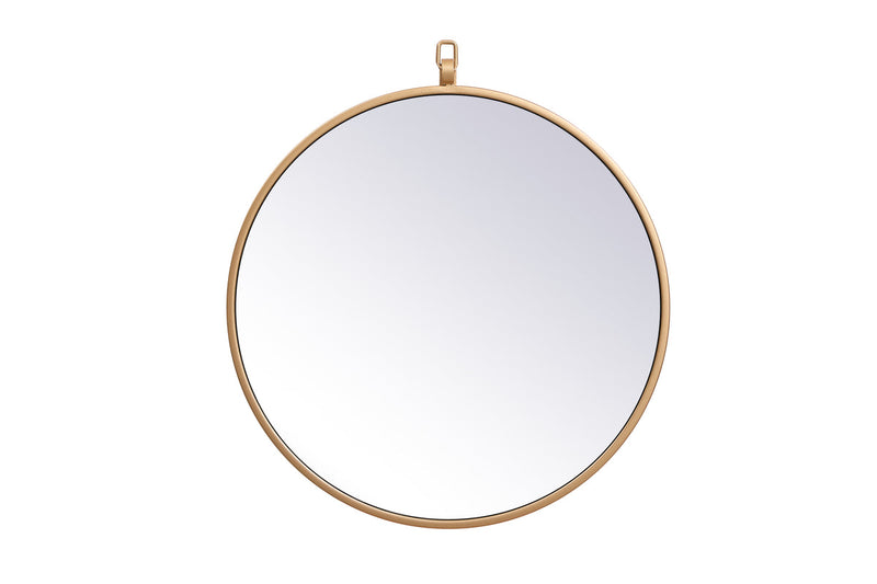 media image for Rowan Vanity Mirror Elegant Decor Mr4718Bk 2 240