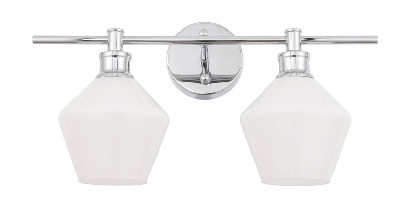 media image for Gene 2 Light Bath Sconces Living District Ld2312Bk 72 278