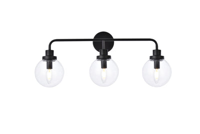 product image for Hanson 3 Light Bath Sconces Living District Ld7034W28Bk 2 23