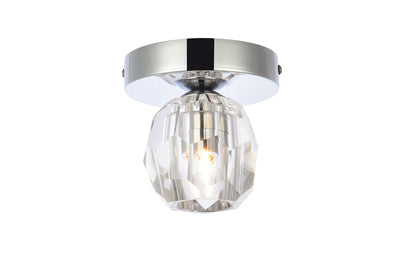 product image for Eren Flush Mount Elegant Lighting 3505F5Bk 2 10