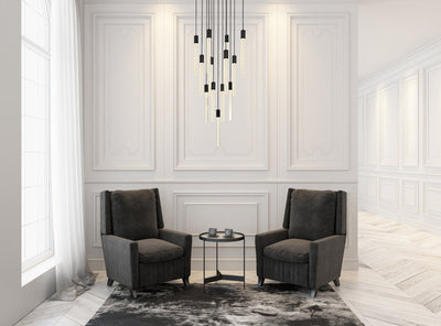 product image for Weston 13 Light Pendant Elegant Lighting 2066G26Bk 37 19