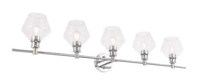 product image for Gene 5 Light Bath Sconces Living District Ld2324Bk 29 4