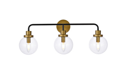 product image for Hanson 3 Light Bath Sconces Living District Ld7034W28Bk 4 24