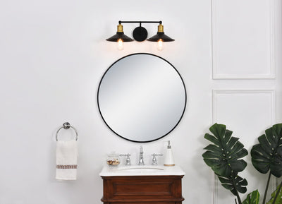 product image for Etude 2 Light Bath Sconces Living District Ld4033W21Bk 35 73