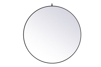 product image for Rowan Vanity Mirror Elegant Decor Mr4718Bk 25 36