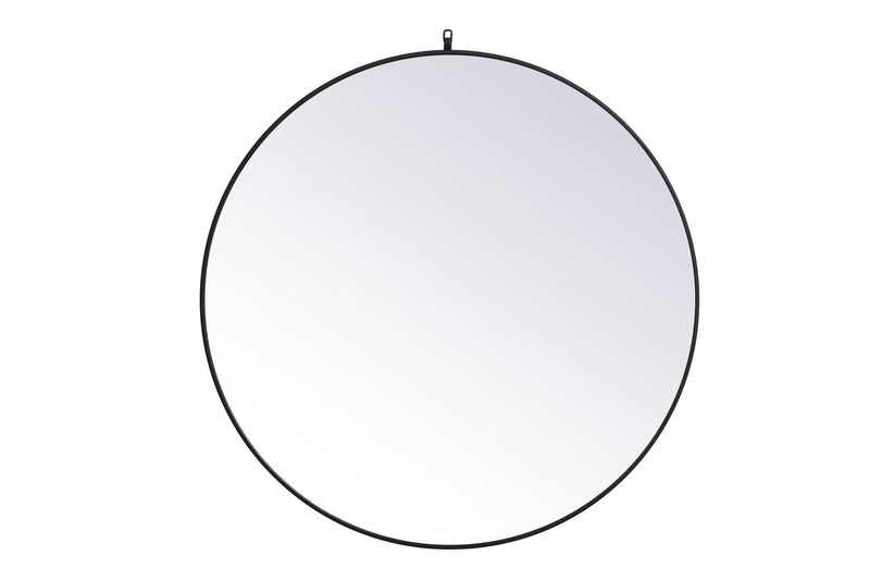 media image for Rowan Vanity Mirror Elegant Decor Mr4718Bk 25 276