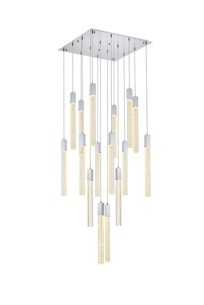 product image for Weston 16 Light Pendant Elegant Lighting 2066G30Bk 2 43