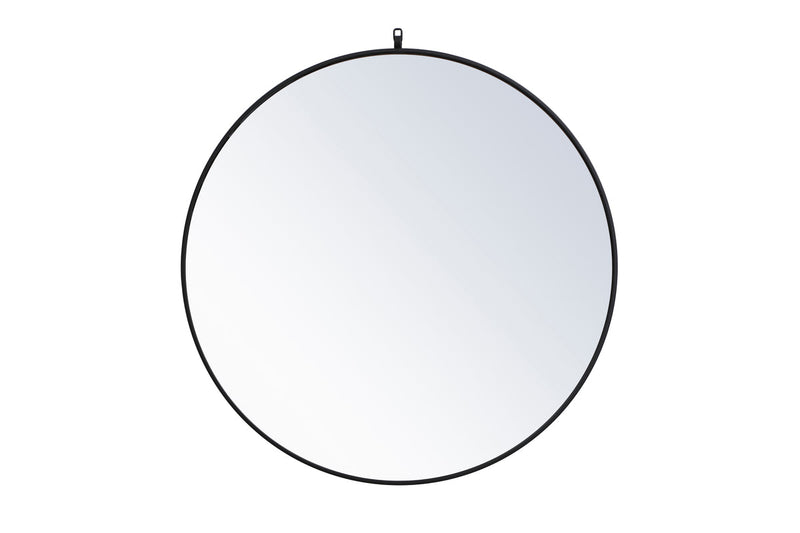 media image for Rowan Vanity Mirror Elegant Decor Mr4718Bk 19 288